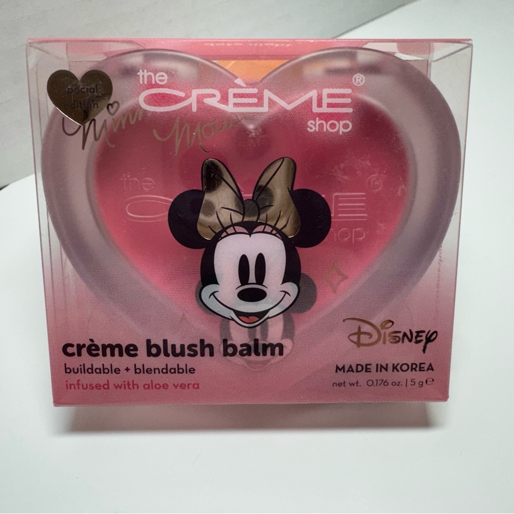 The Crème Shop Minnie Mouse Blush Balm - Disney Special Edition (Date Night)